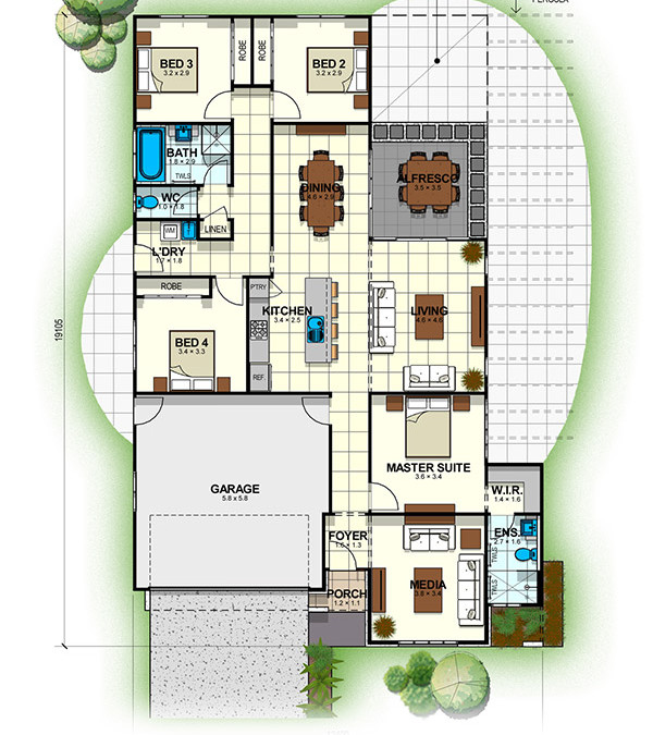 PR 4 Bedroom